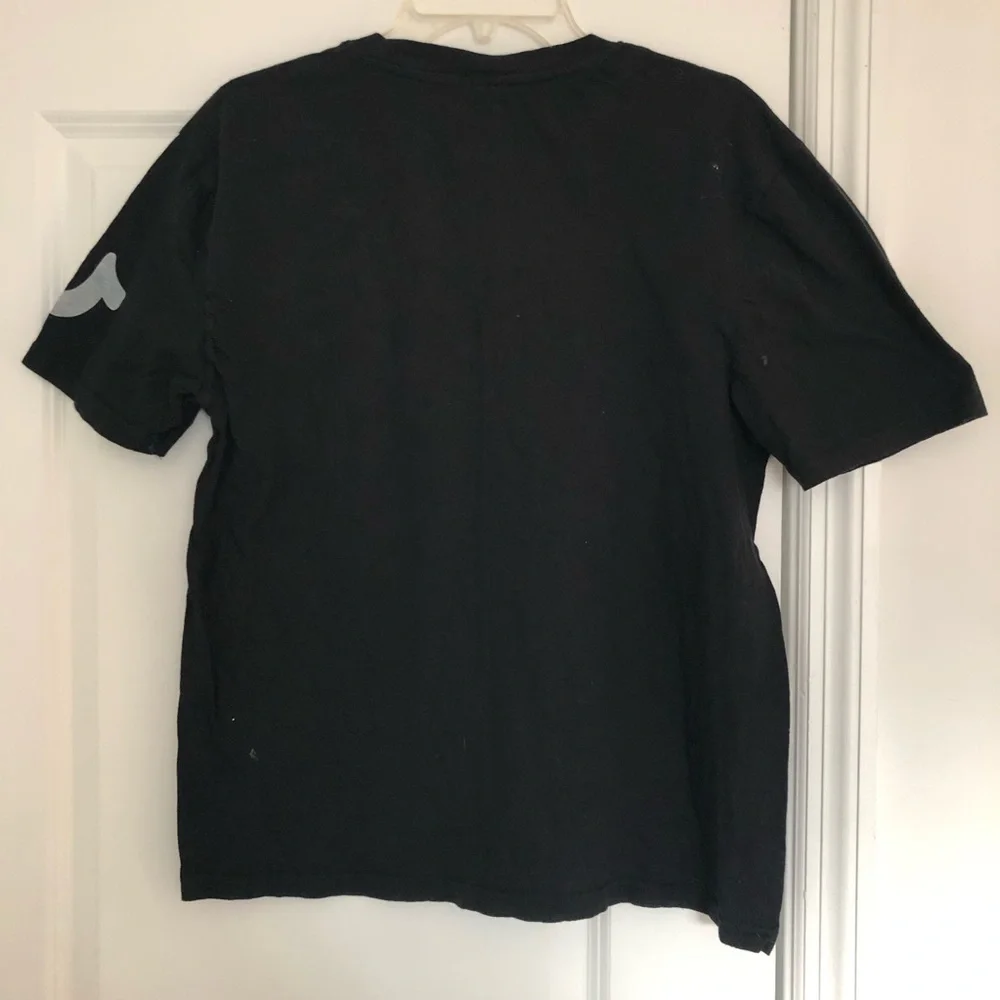 True Religon Black Logo Tee
